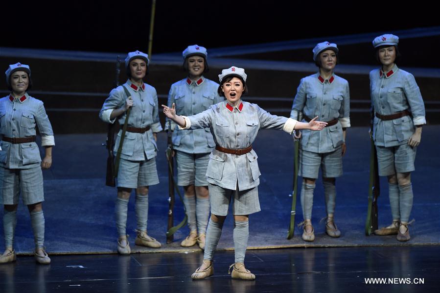 Opera 'Red Detachment of Women' staged in Beijing