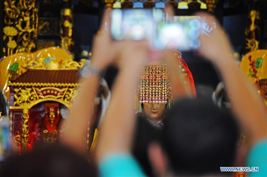 Singapore holds prayer ceremony for deity Mazu