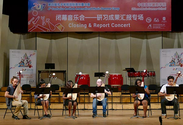 Music camp offers foreign youngsters a close look at Chinese culture