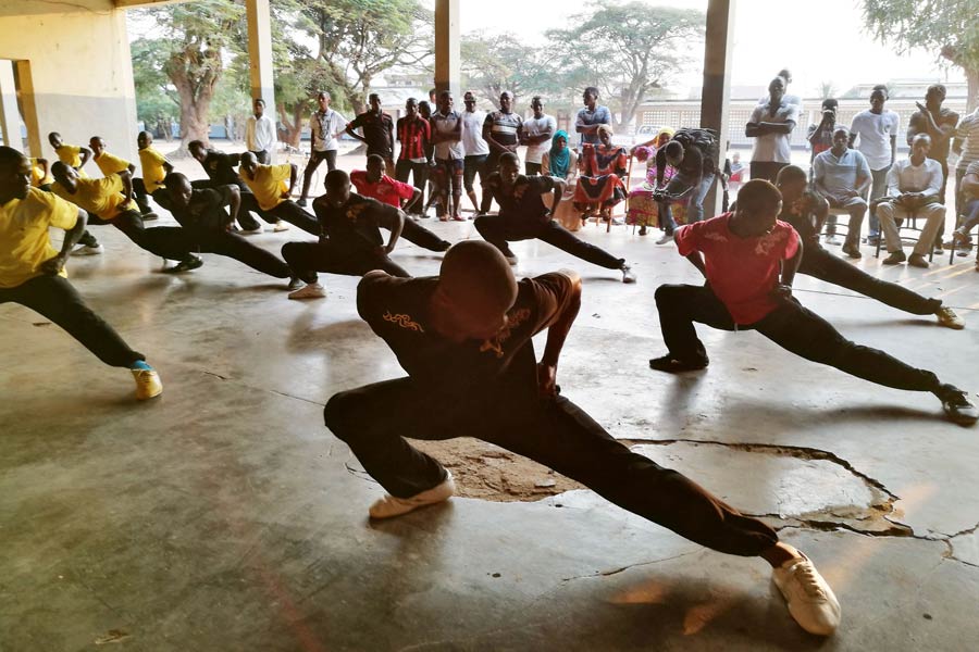 Chinese martial arts embraced in Africa