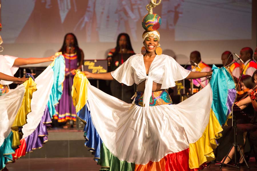 Haitian folk dance troupe holds debut show in Beijing