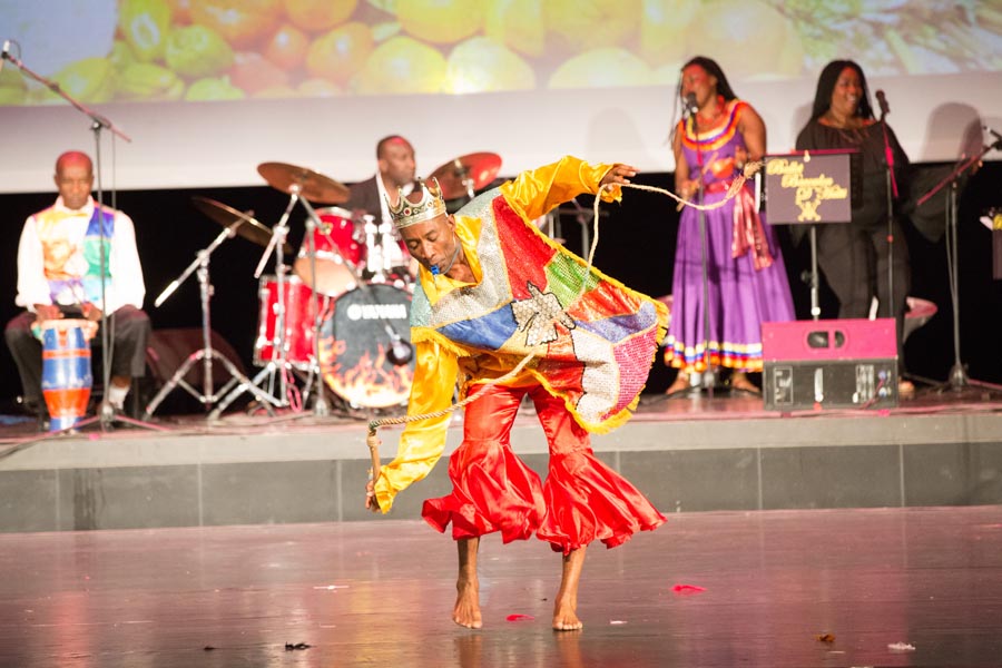 Haitian folk dance troupe holds debut show in Beijing