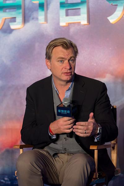 Christopher Nolan promotes latest film 'Dunkirk' in Beijing