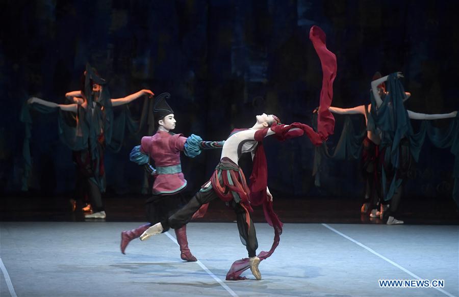 National Ballet of China performs 'Dunhuang' in Beijing