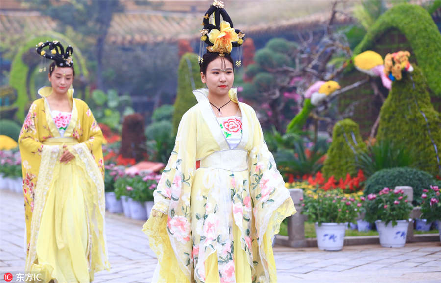 Chrysanthemum Cultural Festival opens in Kaifeng