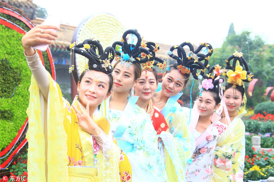 Chrysanthemum Cultural Festival opens in Kaifeng