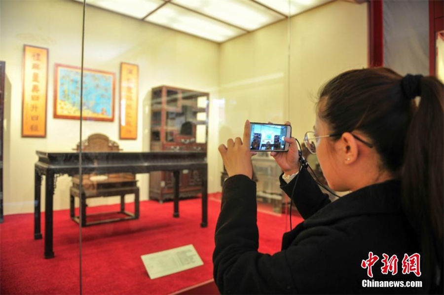 Ancient architecture exhibition opens at Shenyang Imperial Palace