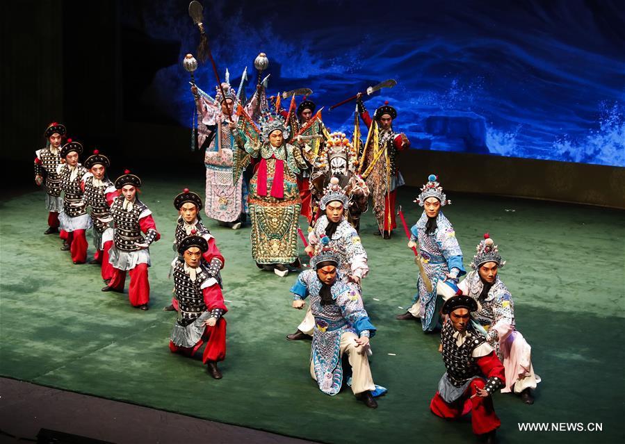 Chinese opera staged in London to mark China-Britain diplomatic ties