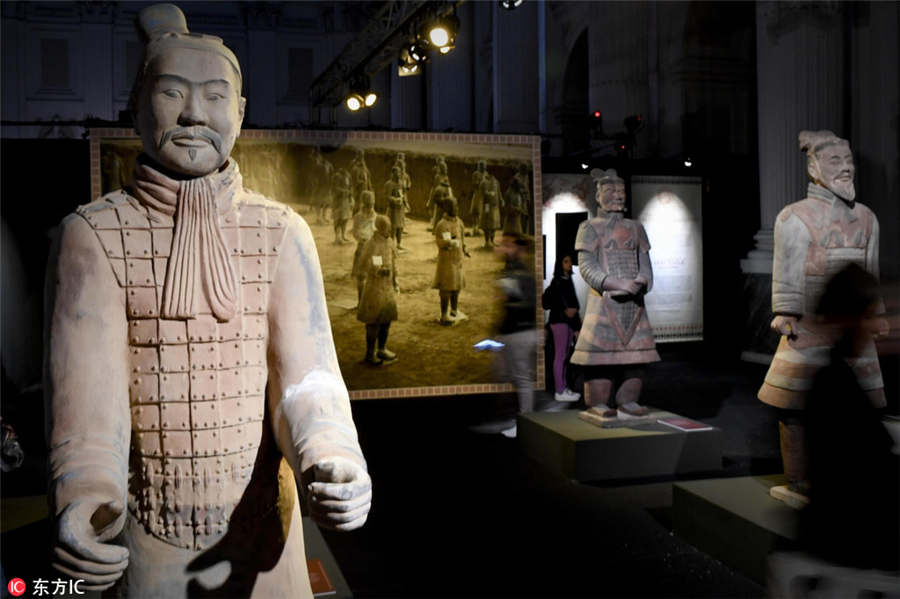 China's Terracotta Army on display in Italy