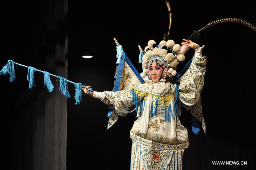 Actors from China's Ningxia perform in Tanzania
