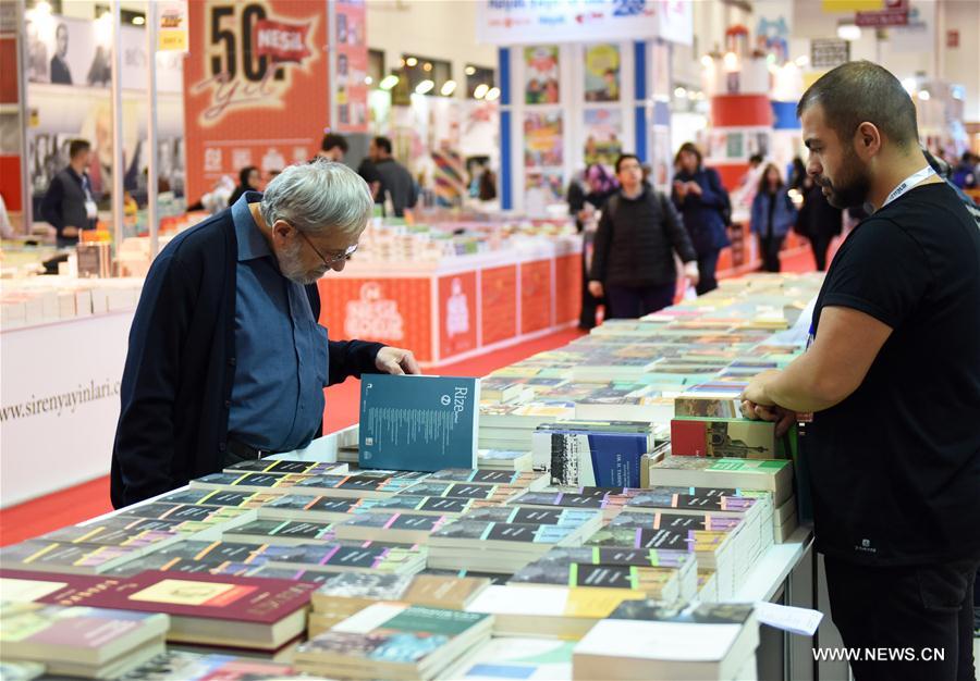 Chinese books welcomed at Istanbul book fair