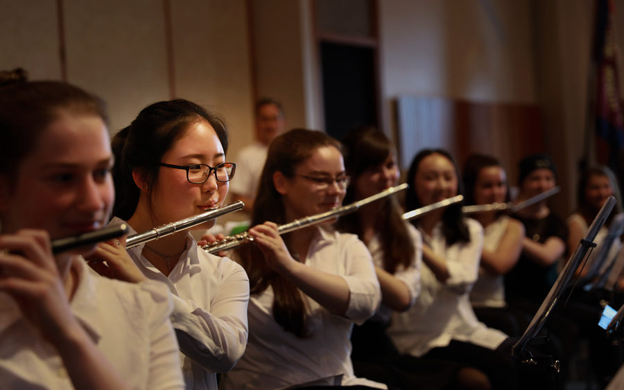 Youth orchestras in New Zealand perform in concert with Chinese flavor