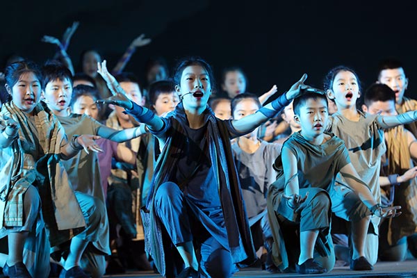 English musical by students staged in Beijing