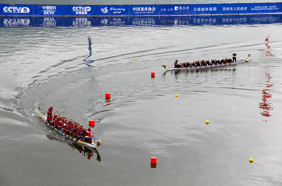 Dragon boat racing sees growing popularity around the globe