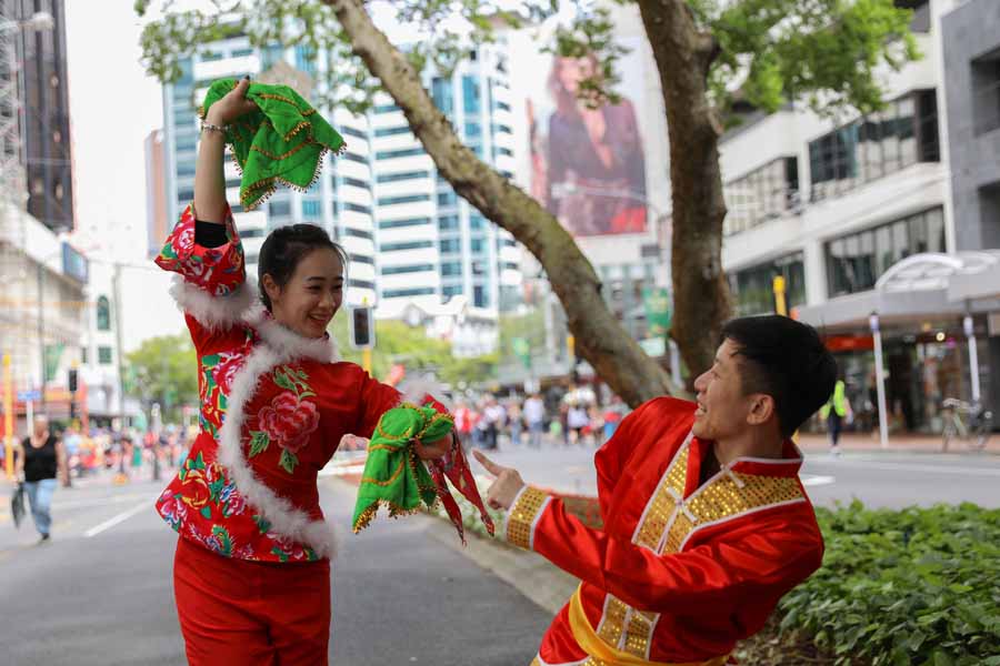 Chinese elements highlight 2017 Wellington Christmas parade