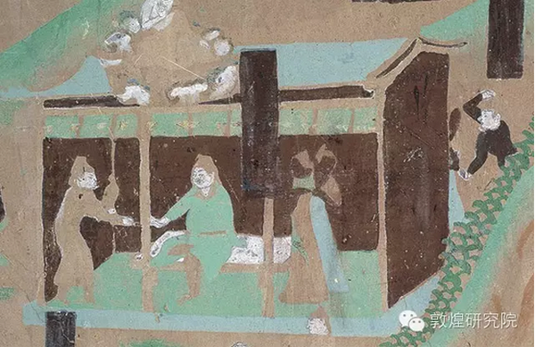 Frescos illustrate ancient workers in Dunhuang