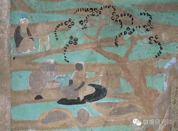 Frescos illustrate ancient workers in Dunhuang