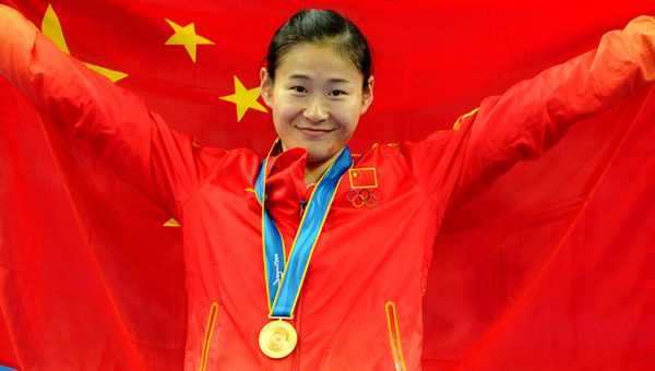 冯兰兰空手道夺冠 中国获第184金超北京亚运纪录