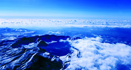 冬日长白山