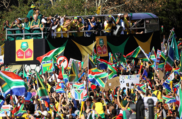 Bafana Bafana，为南非加油！
