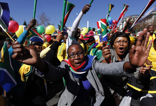Bafana Bafana，为南非加油！