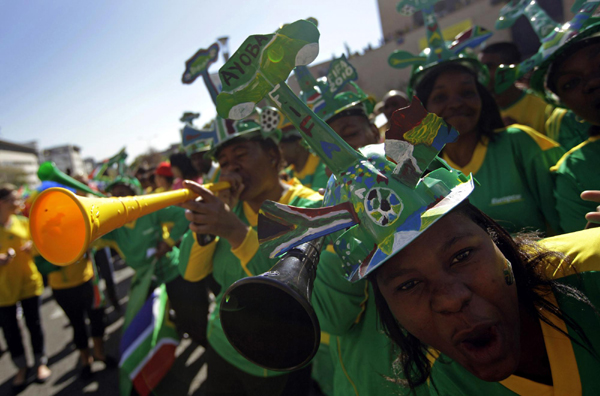 Bafana Bafana，为南非加油！