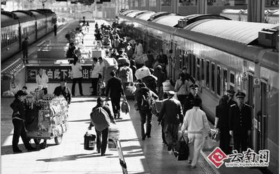 春运19日开始 云南学生昨起可买返程火车票
