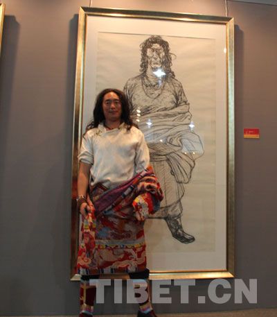 将藏区的清澈透明描绘出来