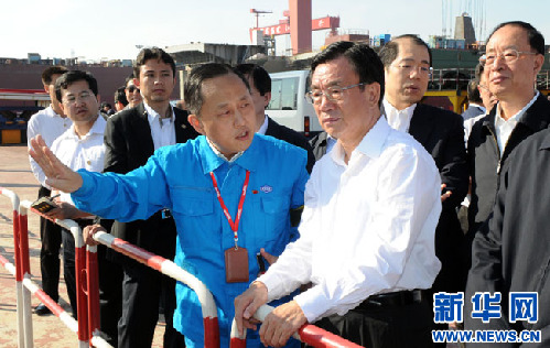 贺国强:争当加快转变经济发展方式的排头兵