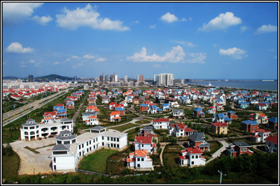 烟台海阳市滨海景色