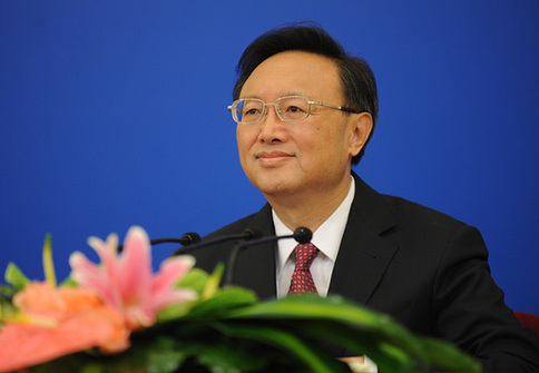 外交部部长杨洁篪在记者会上