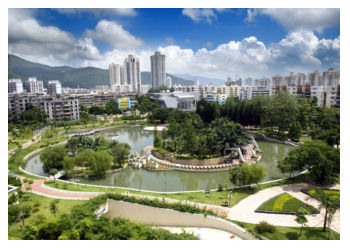 深圳保护环境 优美的生态园林城市