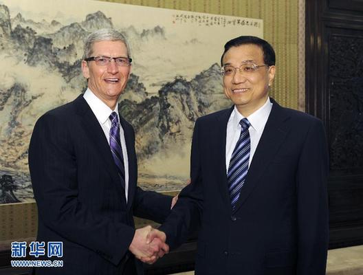 李克强会见美国客人