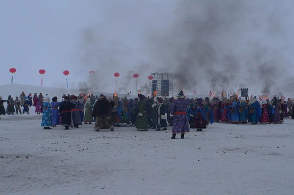 2012内蒙古冬季那达慕文化节激情上演
