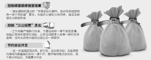 一般性支出统一减5% 中央机关钱咋省