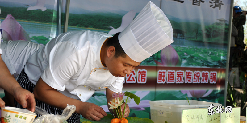 虎林市生态荷花节开幕 千亩野荷竞绽放