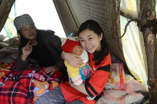 汶川地震断腿美女教师芦山救灾记