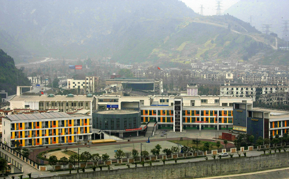 中国日报记者探访映秀——映秀小学生气蓬勃