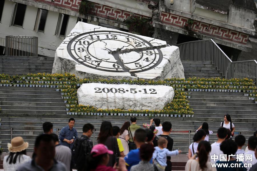 四川汶川地震5周年：映秀五一迎来旅游高峰