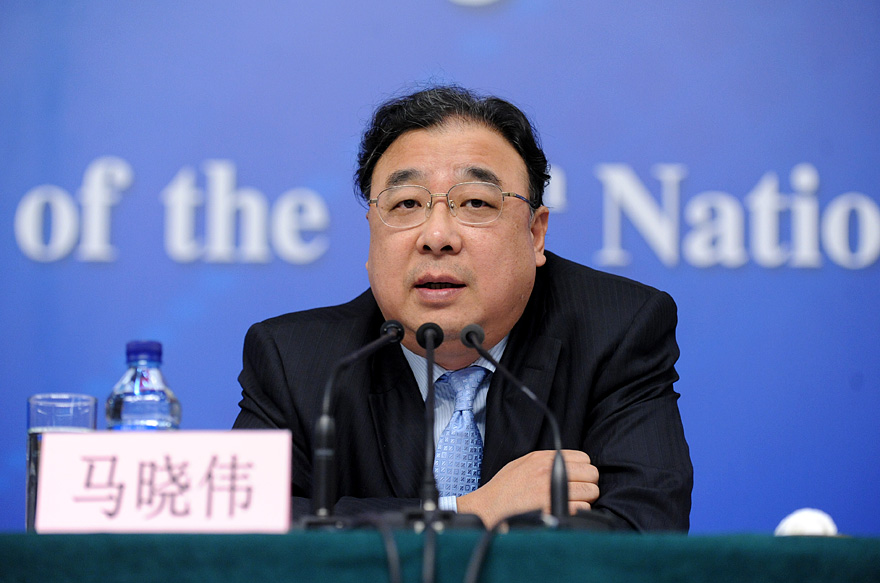 卫生部副部长马晓伟