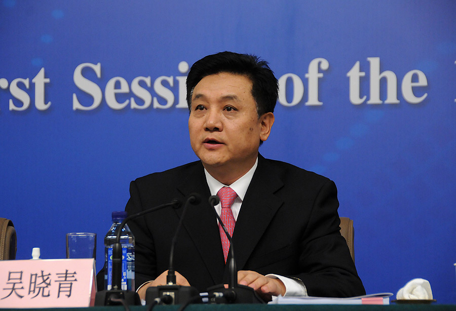 环境保护部副部长吴晓青