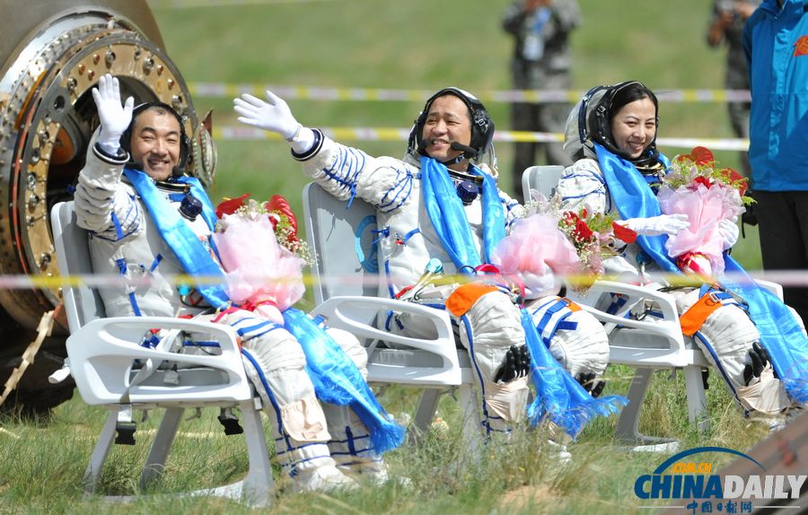 神舟十号任务图片回顾 精彩瞬间全纪录