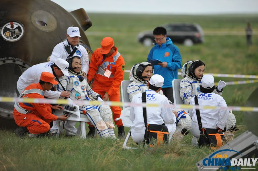 神舟十号任务图片回顾 精彩瞬间全纪录