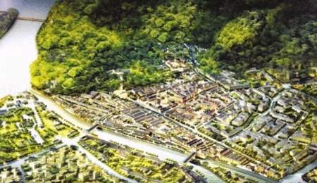 引岷江水入城 都江堰打造“上海外滩”