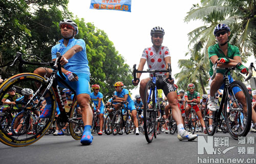 环海南岛自行车赛 离环法赛还有多远？