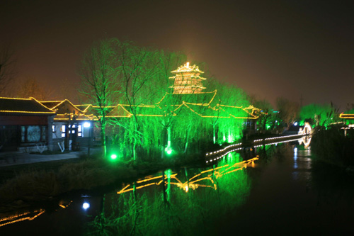 梦幻大明湖夜景
