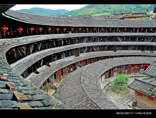 中国古建筑奇葩——永定土楼[图]