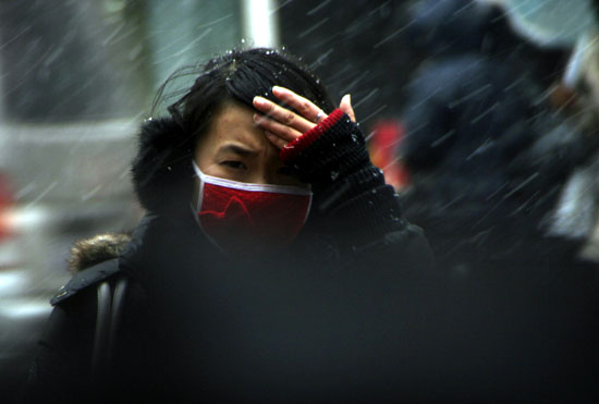 江苏部分地区迎来新年首场降雪