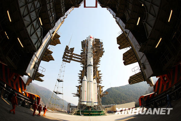 中国发射第三颗北斗导航卫星