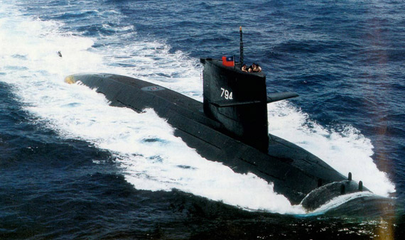 媒体称台湾放弃向美国购买潜艇(图)